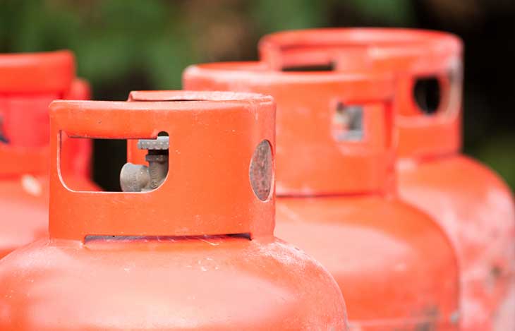 Gasflaschen richtig lagern & transportieren – so machen Sie es richtig