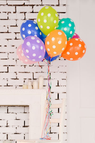 Silvester zu Hause: Silvester Countdown Luftballon