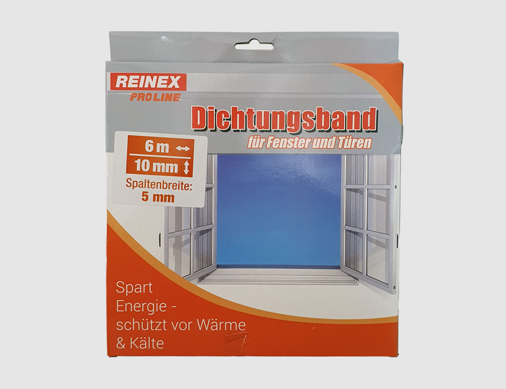 REINEX PROLINE Dichtungsband f. Fenster und Türen - Sonstiges - Dicht- /  Spachtelmasse - Malerbedarf & Tapeten