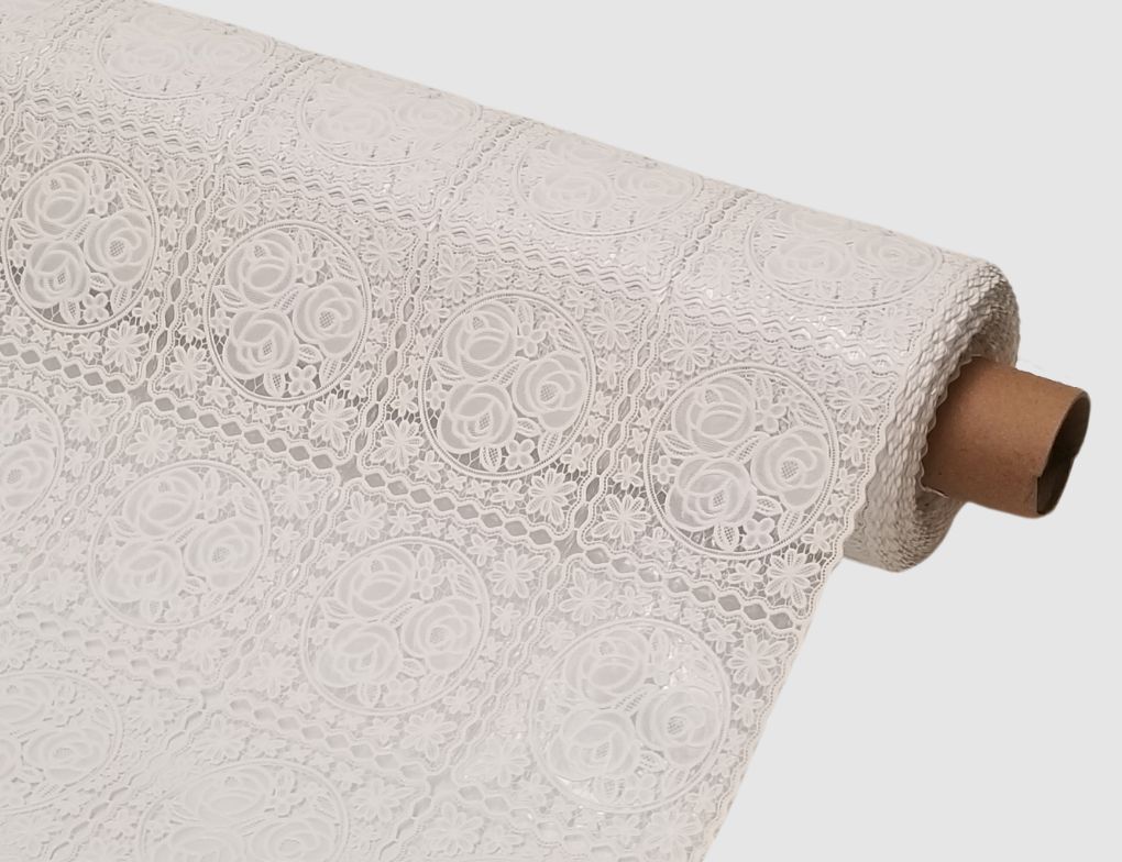 CBMZHF Spitzen-Dreieckstuch - Elegantes Blumenmuster Mit Quasten 130x40cm