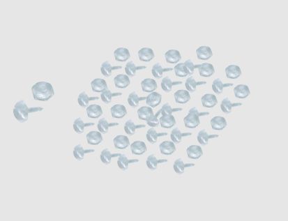Faltenstecker Transparent