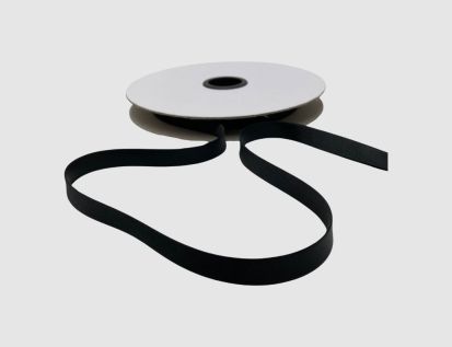 Satinband Schwarz