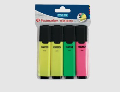 Textmarker 4 Stück