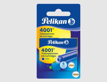 Pelikan Tintenpatronen 4001 blau
