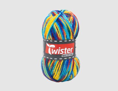 Strickgarn Twister Sport 50 Color