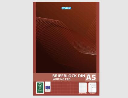 Briefblock kariert