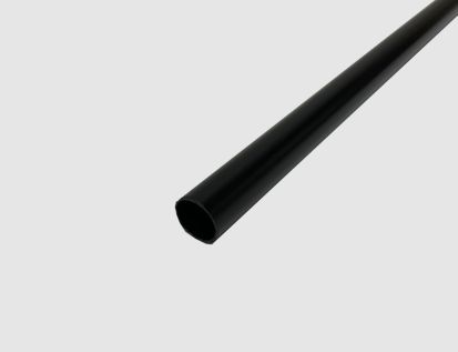 Metallrohr 160 cm Schwarz
