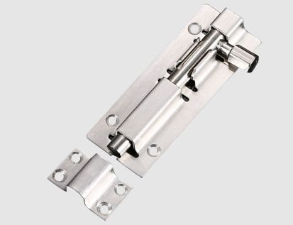 Riegel Nirosta Silber rund