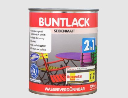 Buntlack 2in1 seidenmatt