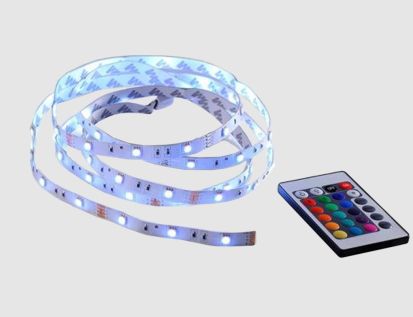 Lichtband LED bunt