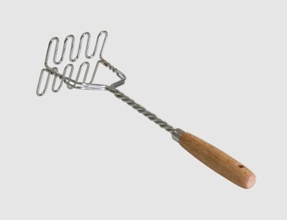 Kartoffelstampfer mit Holzgriff