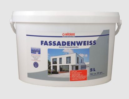 Premium Fassadenfarbe weiß