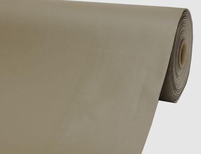 Kunstleder Uni taupe