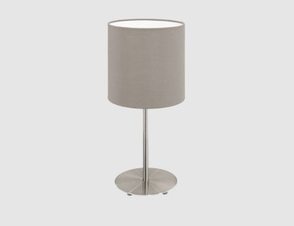 Tischleuchte Taupe