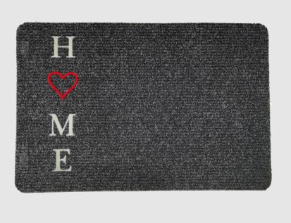 Fußmatte Home anthrazit