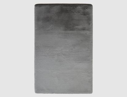 Kunstfellteppich Mia grau