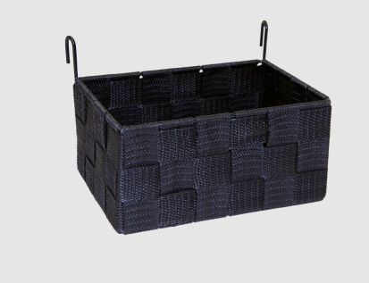 Aufhängekorb mit Haken anthrazit