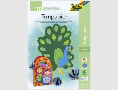 Tonpapierblock DIN A4