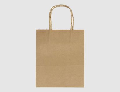 Papiertüte aus Kraftpapier