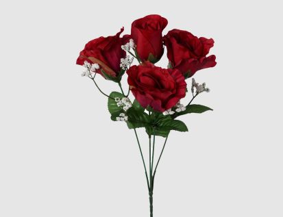 Rosenstrauß rot