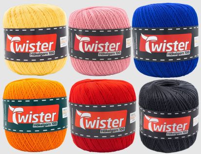 Häkelgarn Twister 100