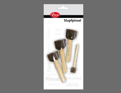 Stupfpinsel 4er Set