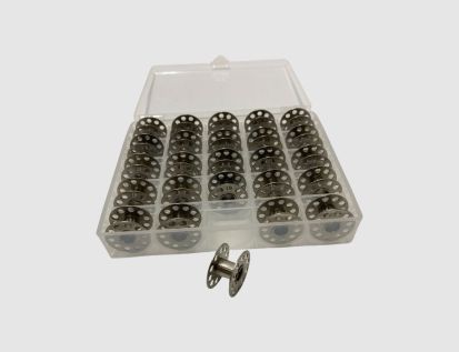 Spulenbox Metall Transparent