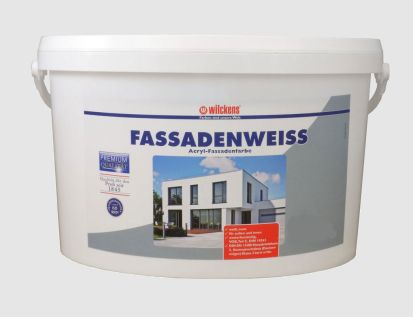 Premium Fassadenfarbe weiß