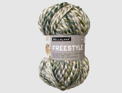 Strickgarn Freestyle Beige, Mint