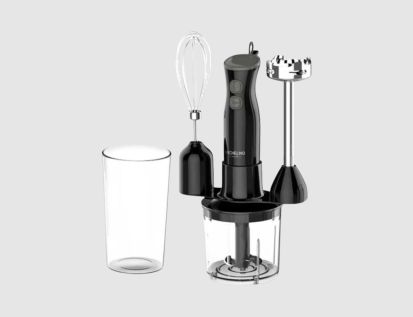 Stabmixer 6-tlg. 250W Schwarz