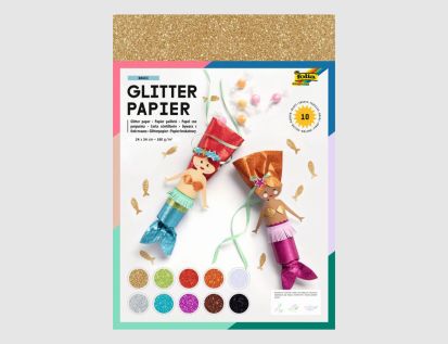 Glitter-Papier