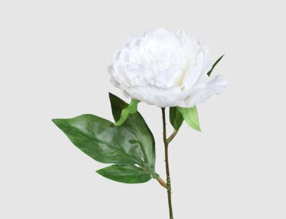 Kunstblume Päonie Weiß