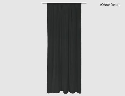 Schal mit Band Tore Schwarz I