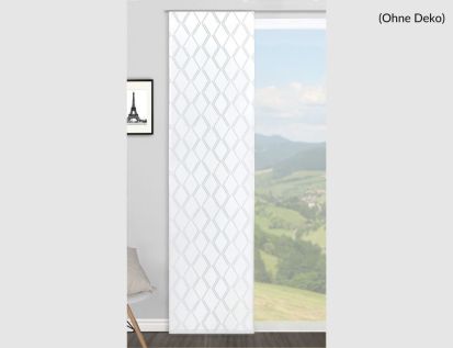 Schiebevorhang Max Weiß, Silber
