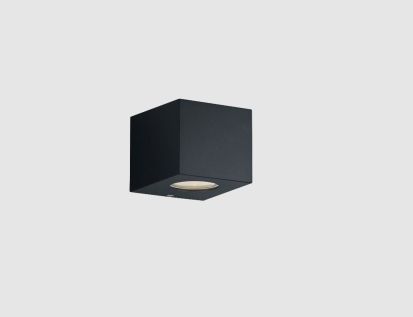 Außenleuchte LED Schwarz 10 cm