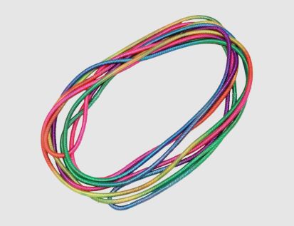 Gummitwist Regenbogenfarben 5 m