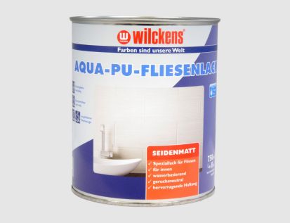 Aqua-PU-Fliesenlack seidenmatt
