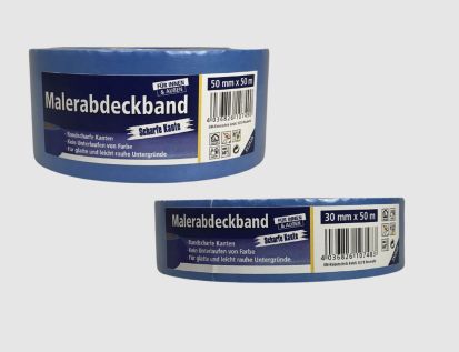 Maler-Abdeckband scharfe Kante