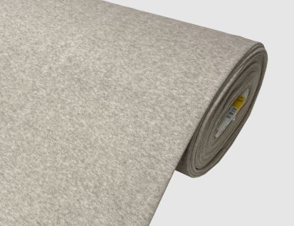 Strickstoff Uni Beige meliert