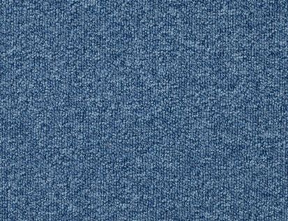 Teppichboden Gosau Azurblau 4m breit Vliesrücken