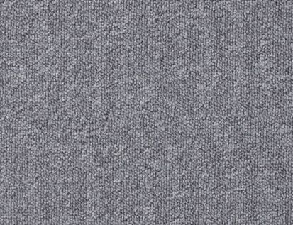 Teppichboden Gosau Grau 4m breit Textilrücken
