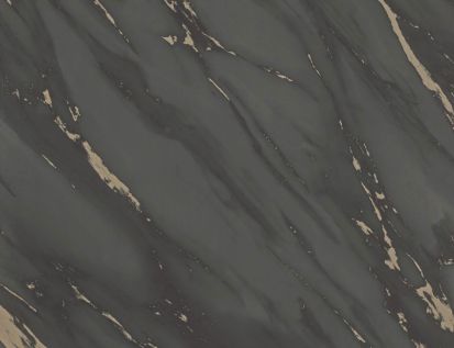 Papiertapete Marmor Schwarz