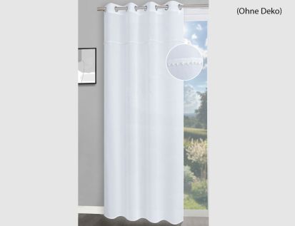 Ösenschal Pearl Weiß