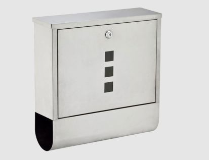 Briefkasten mit Zeitungsfach