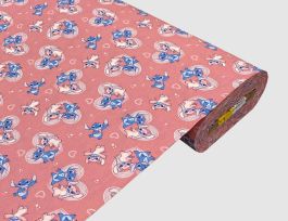 Dekostoff Stitch & Angel Pink