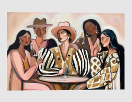 Bild Party People 60x90cm