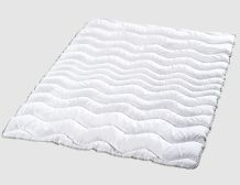 Bettdecke Wellen