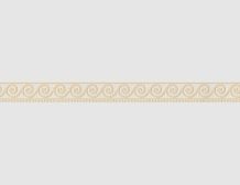 Tapetenborte Vinyl Jugendstil Beige
