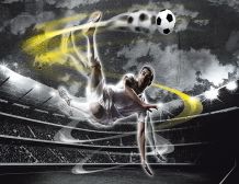 Fototapete FUSSBALL