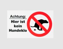 Hinweisschild
